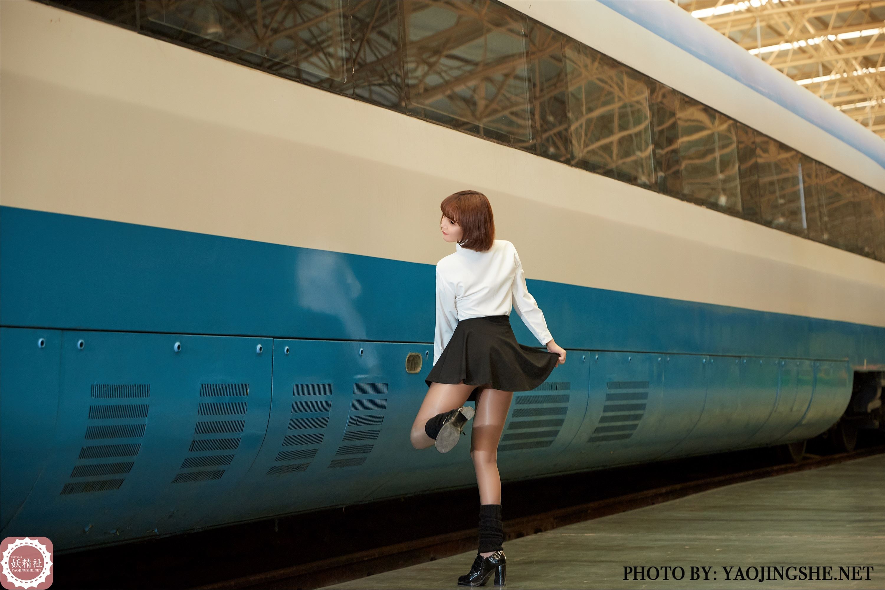 妖精社  2020.12.30 T2048《可爱JK》唐飞飞